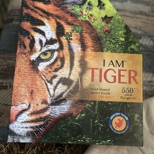 I Am Tiger 550 piece puzzle